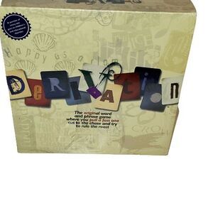 Derivation Word & Phrase Board Game 4 to10 Players Teens to Adult NEW Entspire